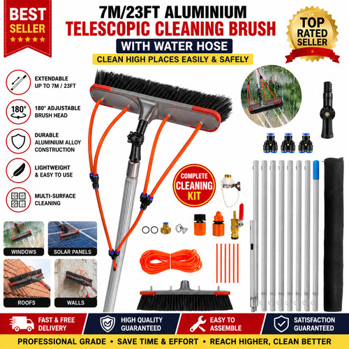 Water fed window cleaning - window,