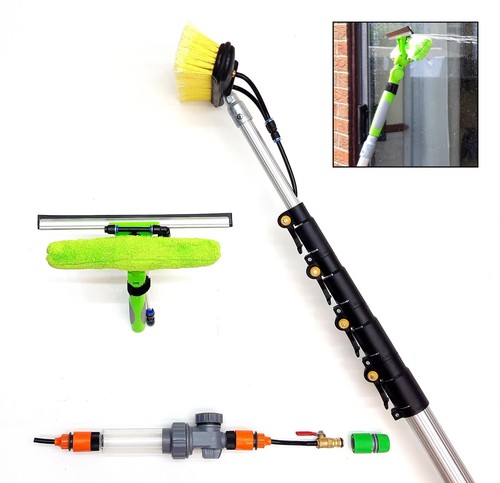 24ft window cleaning pole - cleaning, hose