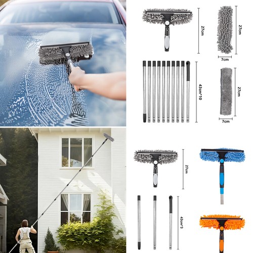 Telescopic squeegee cleaner - telescopic,