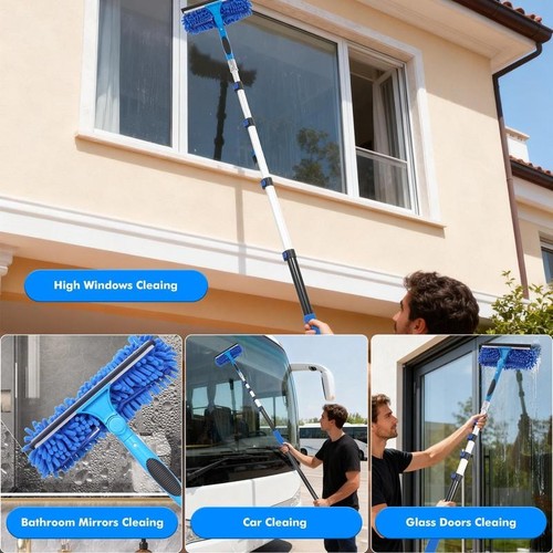 Telescopic window cleaner - window,