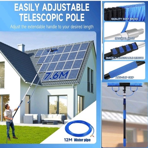 Extendable 6m telescopic - , 7.6m