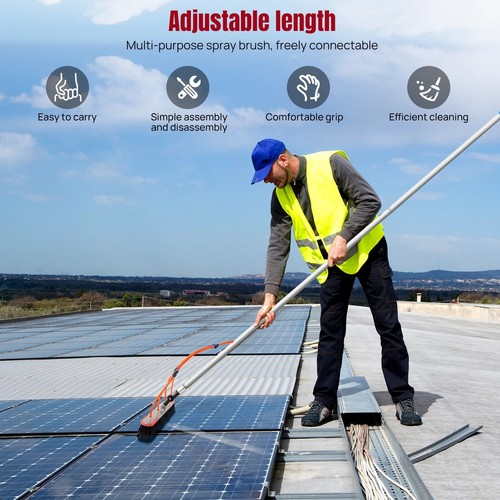 Telescopic water fed - 7m,