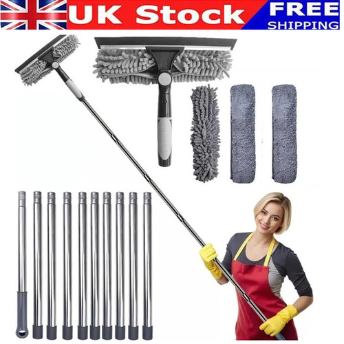 Telescopic window cleaner - window,