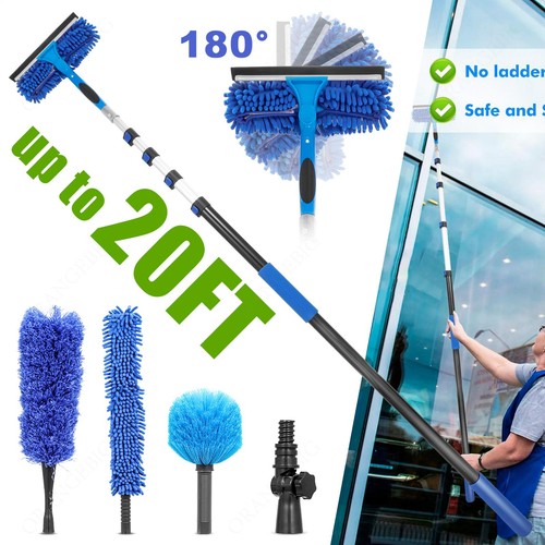 Window cleaning brush squeegee - window,