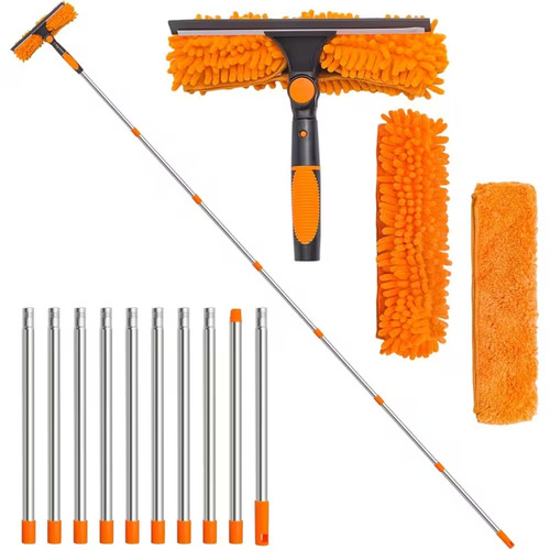 Window cleaning pole - window,