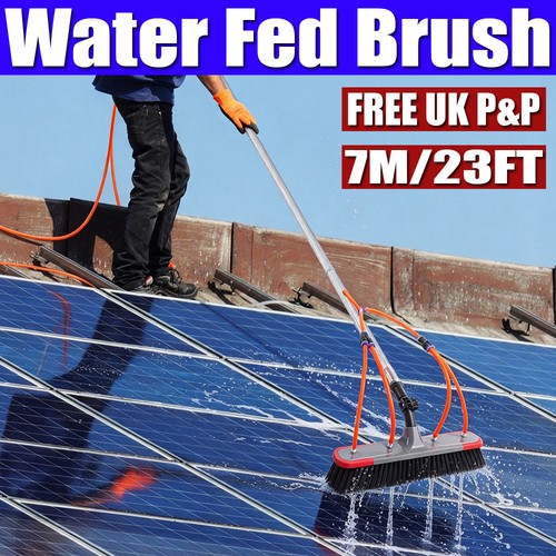 Water fed tele pole window - 7m,