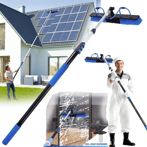 25ft water fed window cleaning - window,